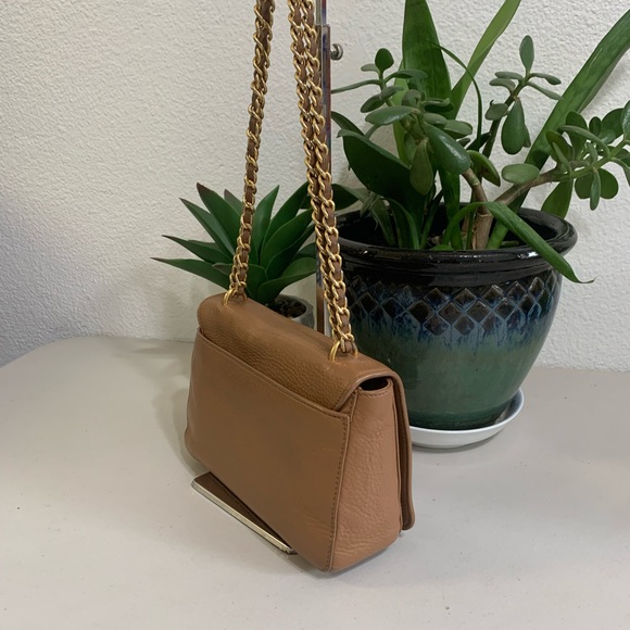 ๐๐ TORY BURCH Crossbody Or Shoulder Tan Leather Bag - Picture 5 of 15